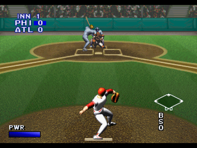 Moero!! Pro Yakyuu '95: Double Header screenshot 2 for Sega Saturn